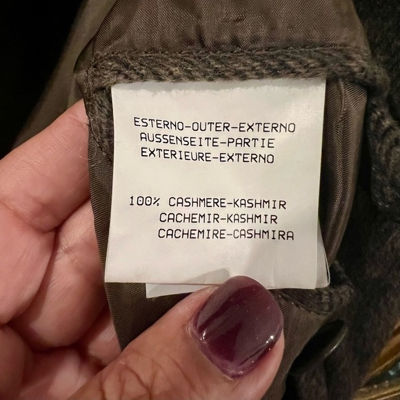 ERMENEGILDO ZEGNA 100% cashmere jacket. Made in Italy. Size XL - Picture 12 of 16